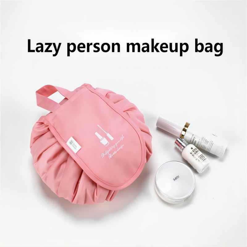 drawstring makeup cosmetic bag
