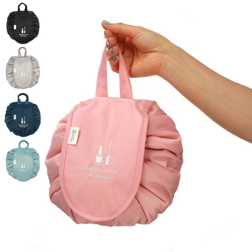 drawstring makeup cosmetic bag