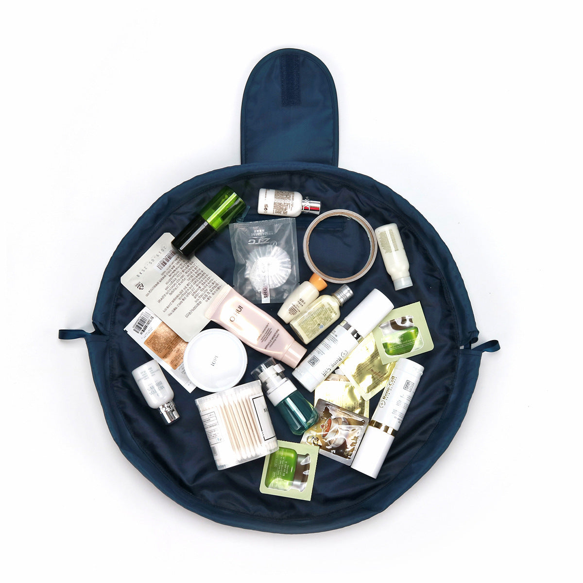 drawstring makeup cosmetic bag